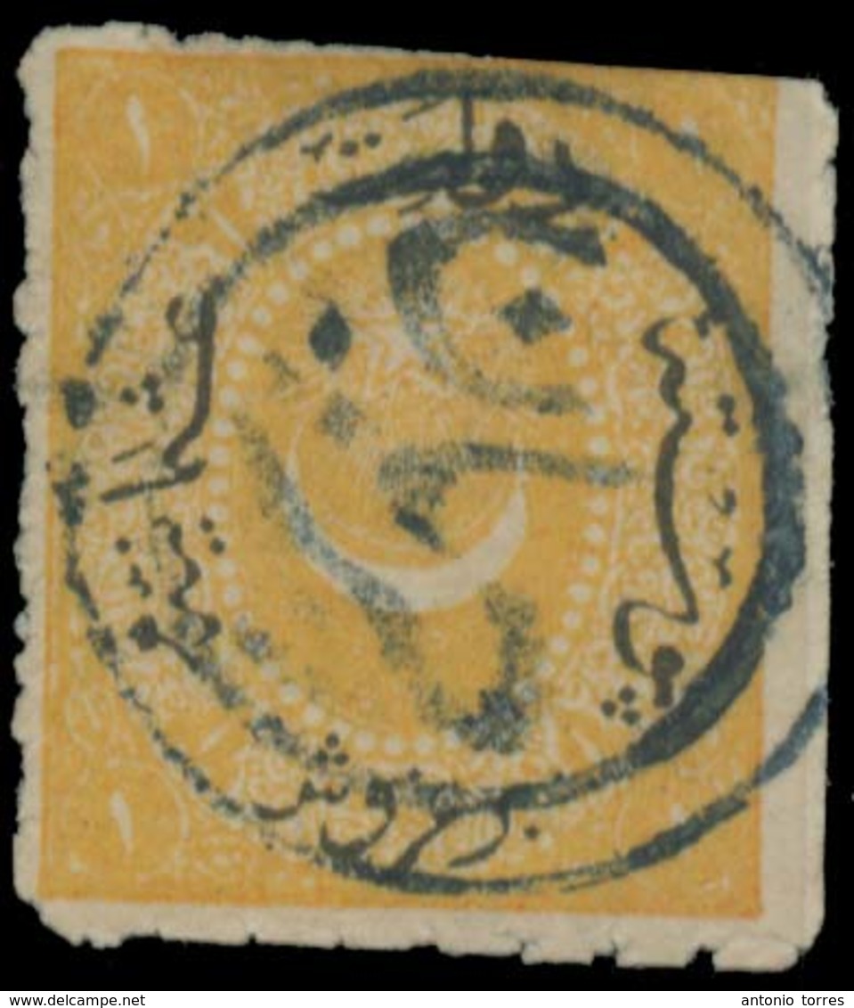 BULGARIA. C.1878. Turkish Period. Stmap Cancelled Chirpan (xxx) On The Nose. F-VF. - Altri & Non Classificati