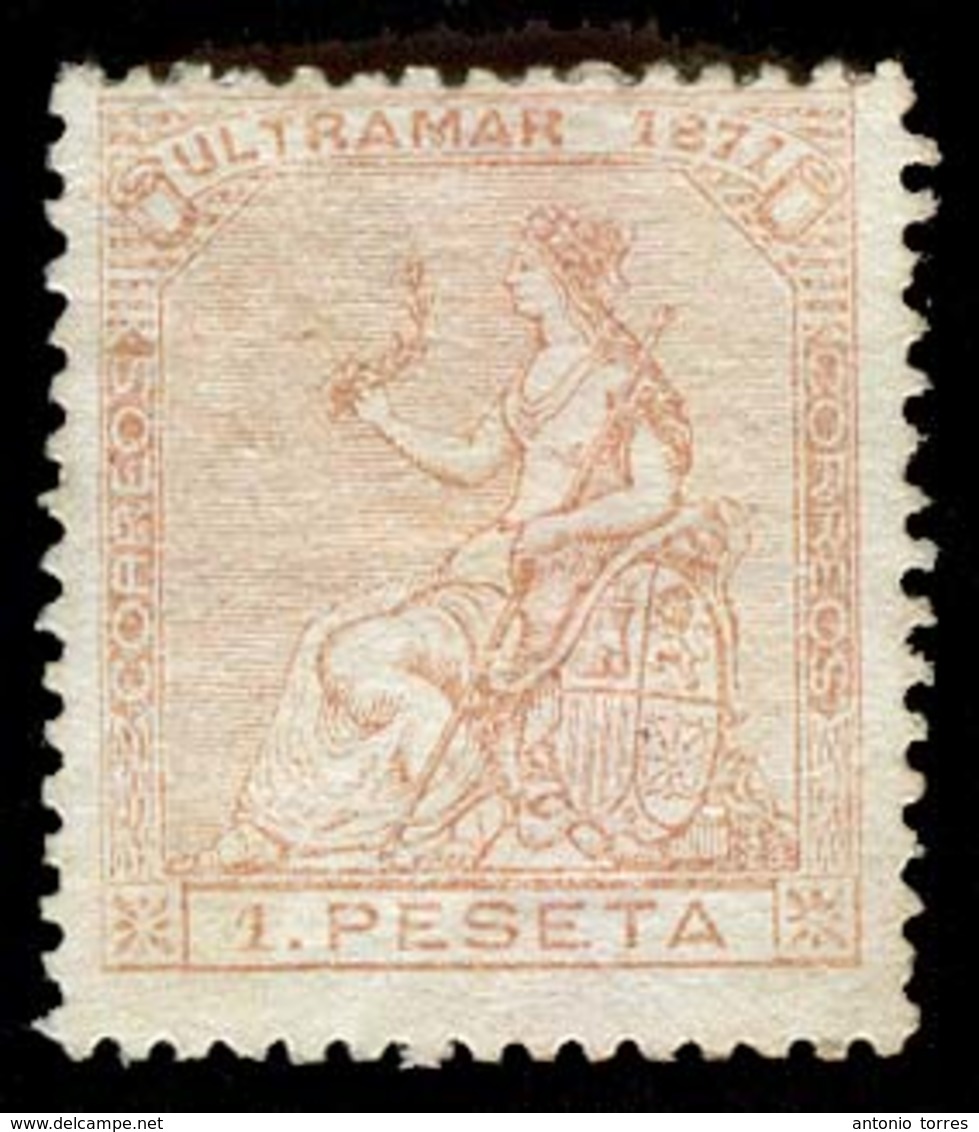 E-ANTILLAS. Ed. 24*. 1871. 1pta. Nuevo Sin Goma. Bonito. Cat. 04 37-50 Euros. - Other & Unclassified