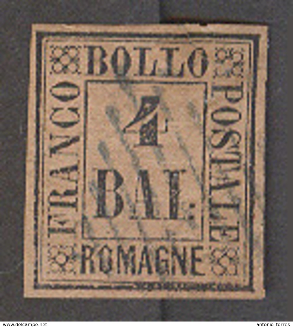 ITALIAN STATES - Romagna. 1859. Yv 5º 4 Baj Used Fine Margins. Nice Stamp. - Non Classificati