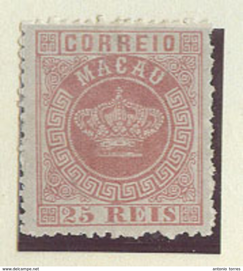 MACAU. 1884. Af 4x. 25rs Rose Perf 12 1/2, Well Centered. Fine. - Altri & Non Classificati