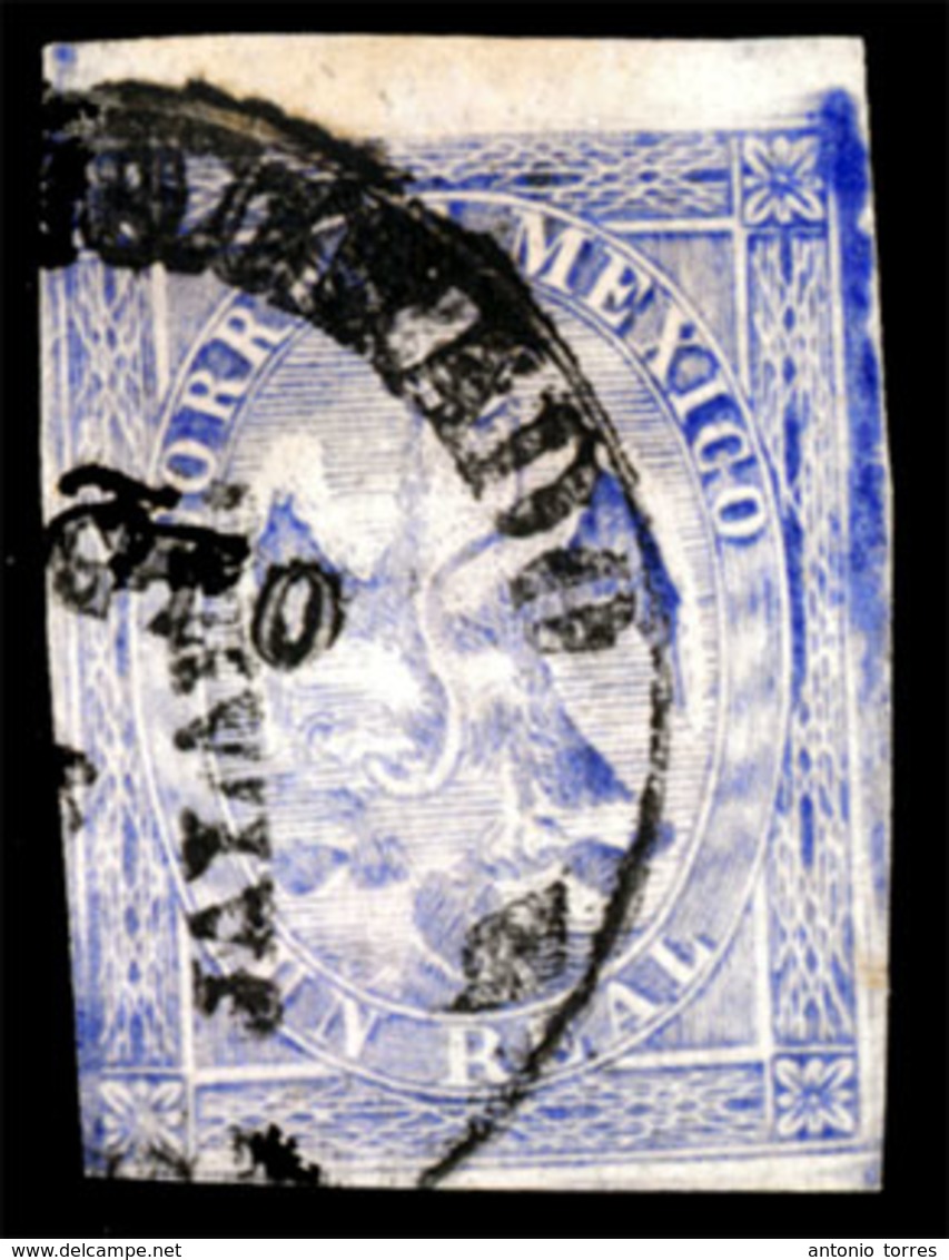 MEXICO. 1r JALAPA 1st Period. Rare And Fine (Scott 22, NF 18). NF $250. - Mexico