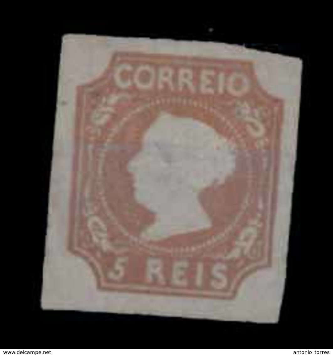PORTUGAL. 1*. Die I. Worn Die Print. Complete Good Margins All Around On Medium Paper. Small Central Thin On Reverse. V. - Other & Unclassified