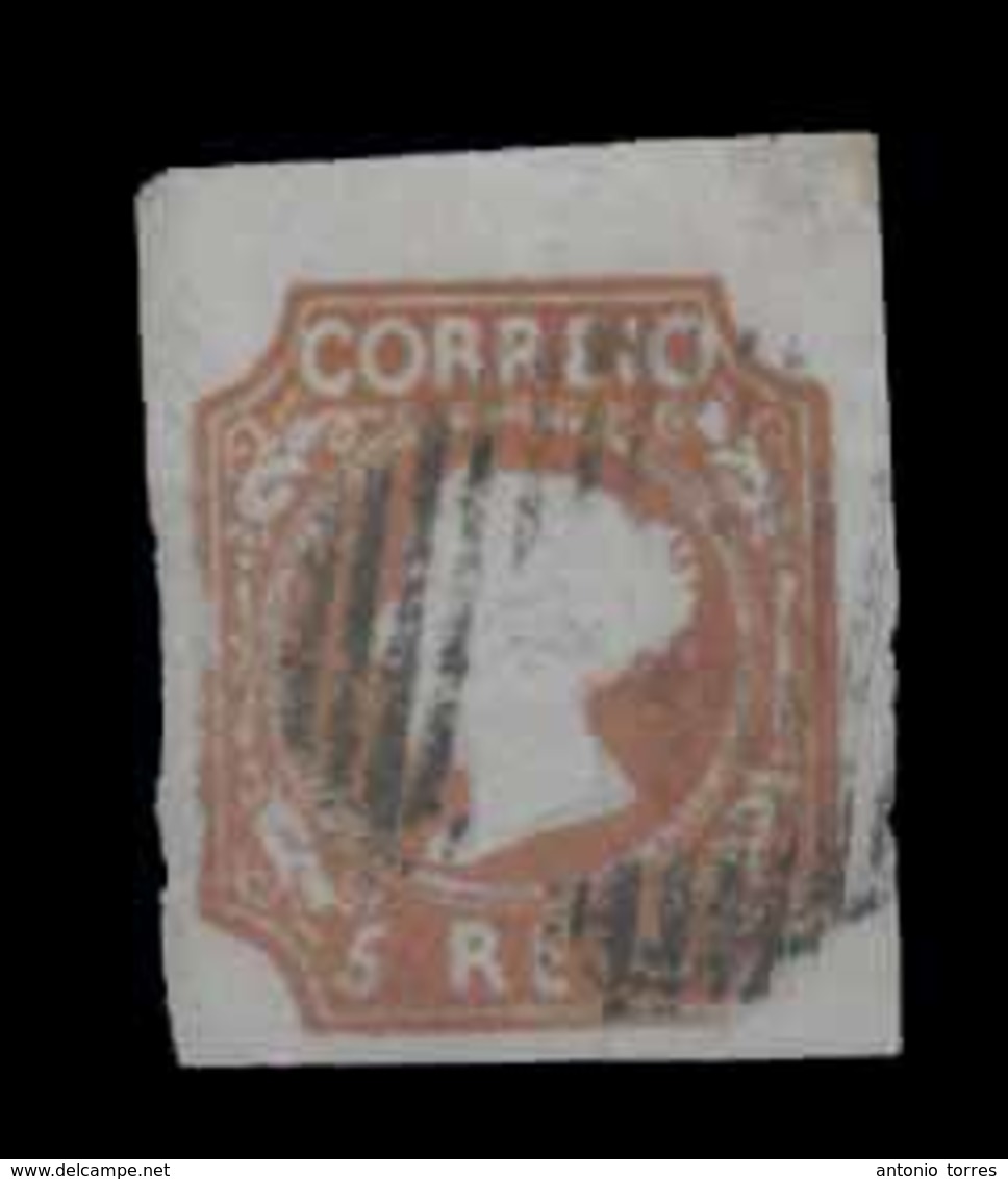 PORTUGAL. 1º. Die II. Worn Die (Cunho Cansado). V. Good Margins, Lightly Cancelled. - Other & Unclassified