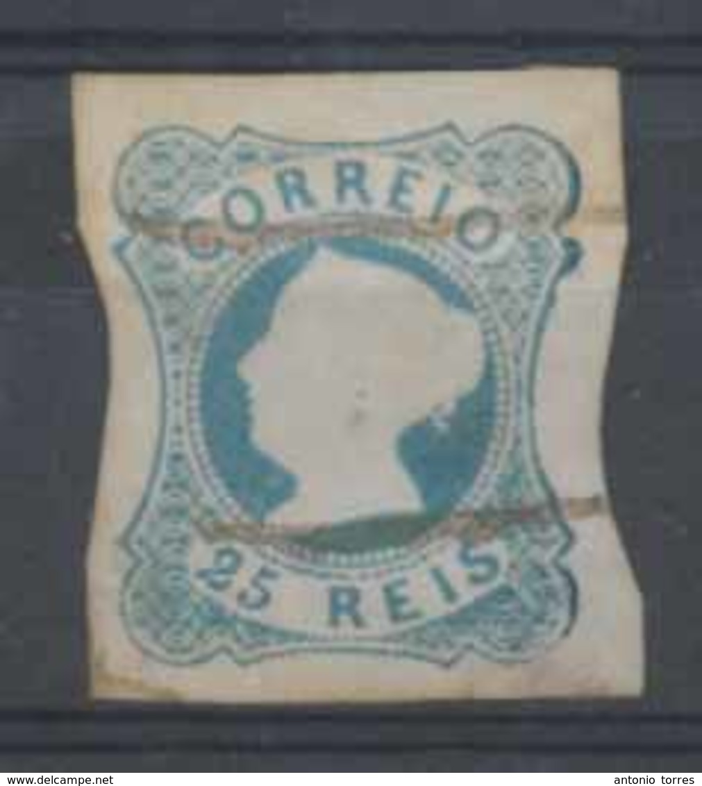 PORTUGAL. 2º. Die I. V. Fine Stamp, Good Margins, Cancelled With 2 Horizontal Pen Strokes. Most Scarce. - Altri & Non Classificati