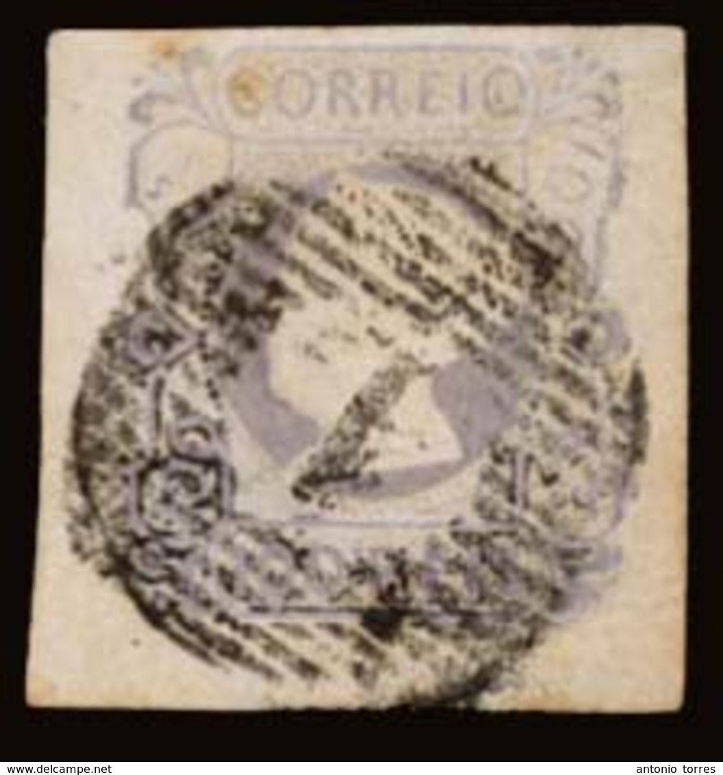 PORTUGAL. 4º. Lilac. Good Complete Margins, Cancelled "1" Grill. V. Fine. - Other & Unclassified