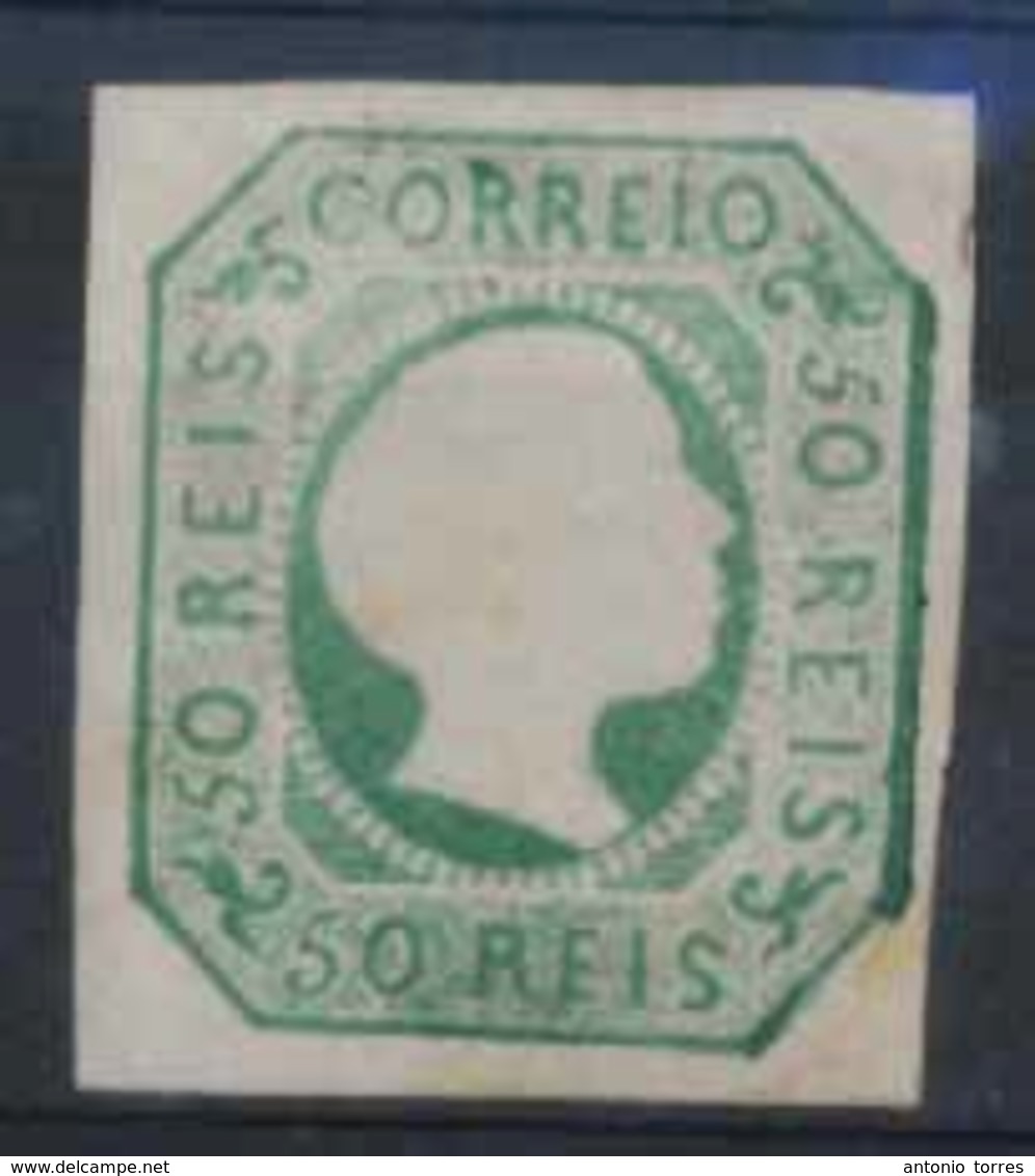 PORTUGAL. 8*. Yellow Green. Fine Mint. Complete Margins. - Sonstige & Ohne Zuordnung