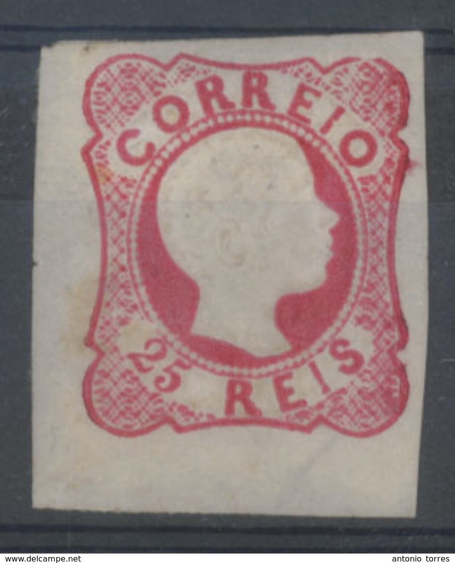 PORTUGAL. 13*. Type I. Deep Carmine "blood Colour". V. Good/large Margins. Excellent Mint Stamp. - Sonstige & Ohne Zuordnung