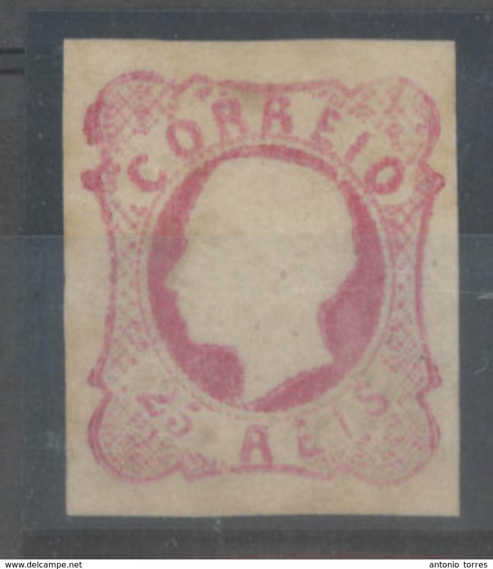 PORTUGAL. 16*. Type VII. Rose. V. Good Margins, Fine And Scarce Mint. - Other & Unclassified