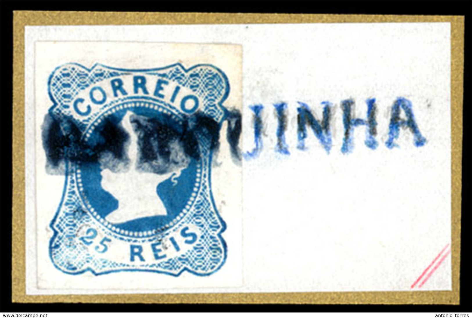 PORTUGAL. 1883. Tegal - Semarang. 10c Stat Env Ovptd Used Bilingual. VF. - Other & Unclassified