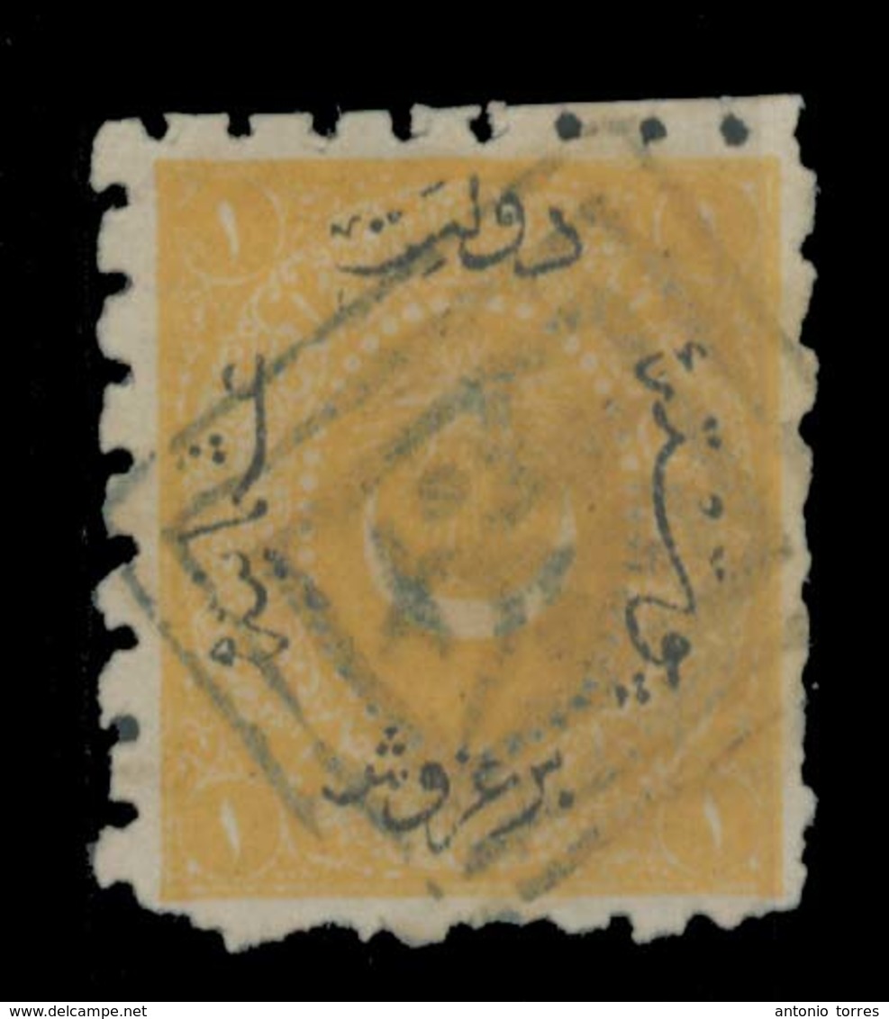 SYRIA. C.1878. Turkish Post. Iskenderun (Alexandretta). On The Nose Central Cancel. Fine. - Syria