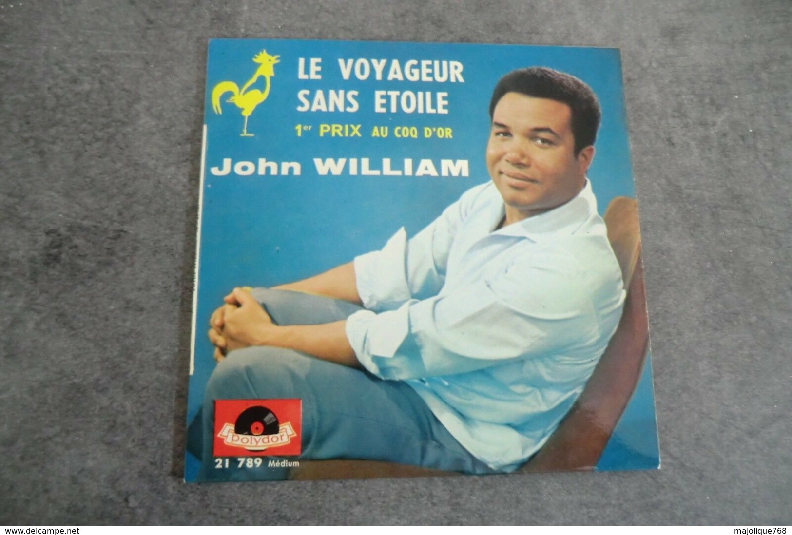 Disque De John William - Le Voyageur Sans étoile - Polydor 21 789 Médium - - Soul - R&B