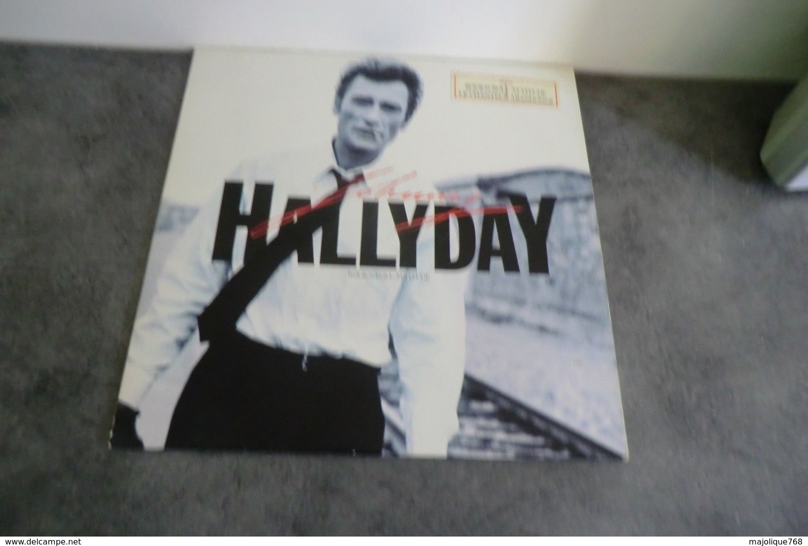 Disque De Johnny Hallyday - Rock'N'Roll Attitude - Philips 824 824 - 1 - 1985 - Rock