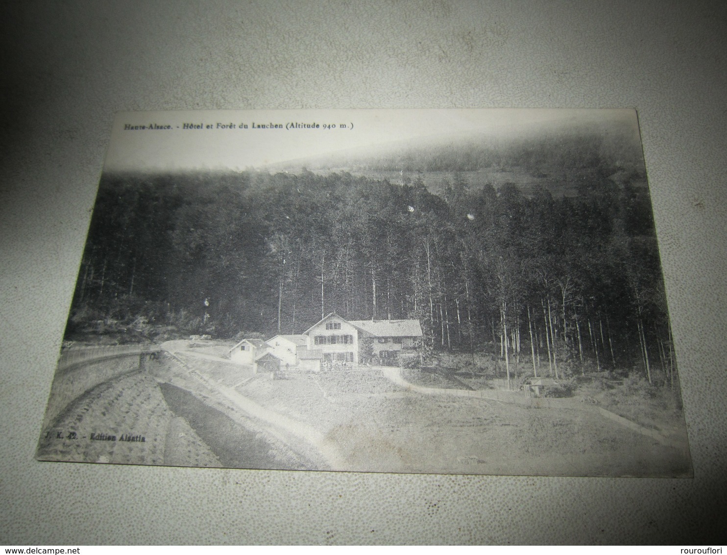 Ancienne Carte Postale Cpa Hotel Foret Lauchen - Autres & Non Classés