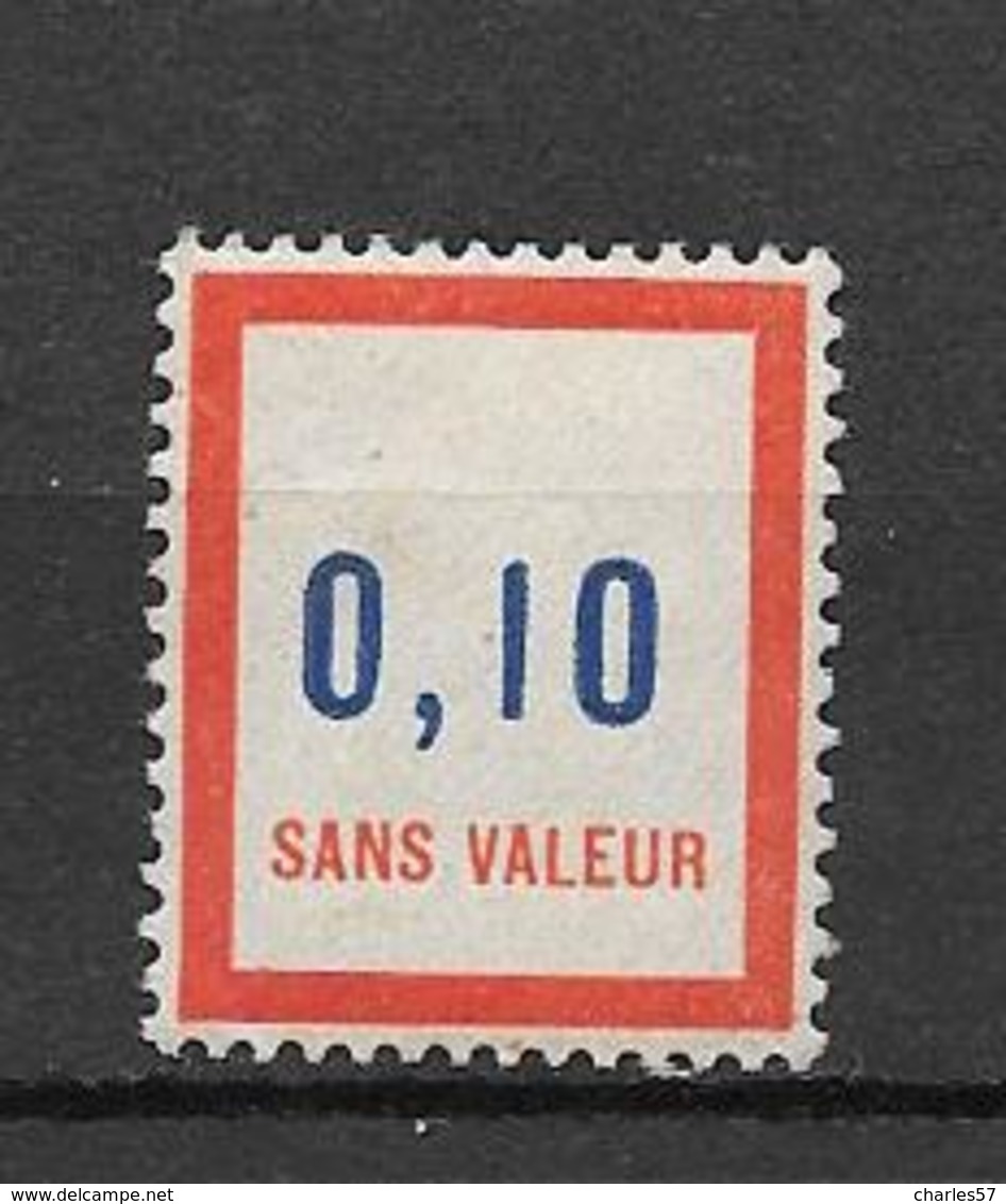 FRANCE FICTIF N°F77**  Mnh   Sans Charnière - Fictifs