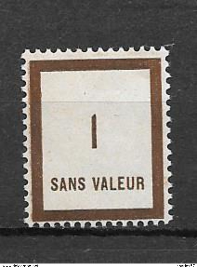 FRANCE FICTIF N°F79**  Mnh   Sans Charnière - Fictifs