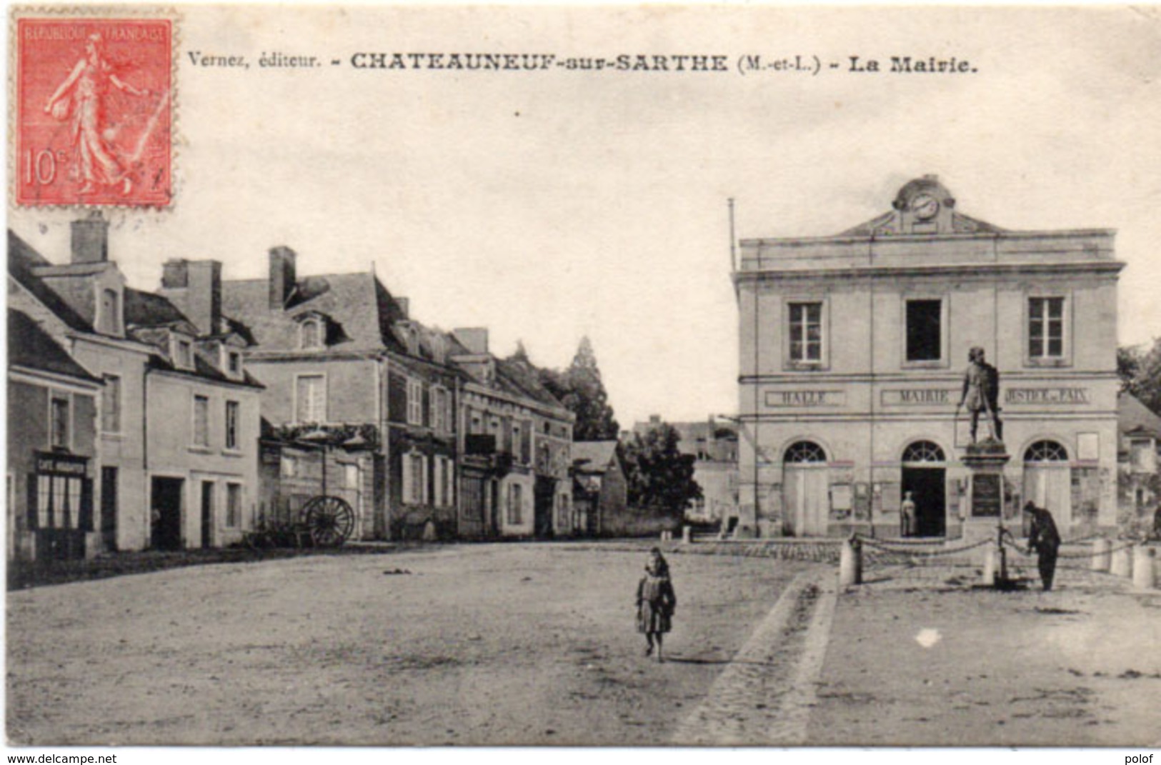 CHATEAUNEUF SUR SARTHE - La Mairie   (114177) - Chateauneuf Sur Sarthe