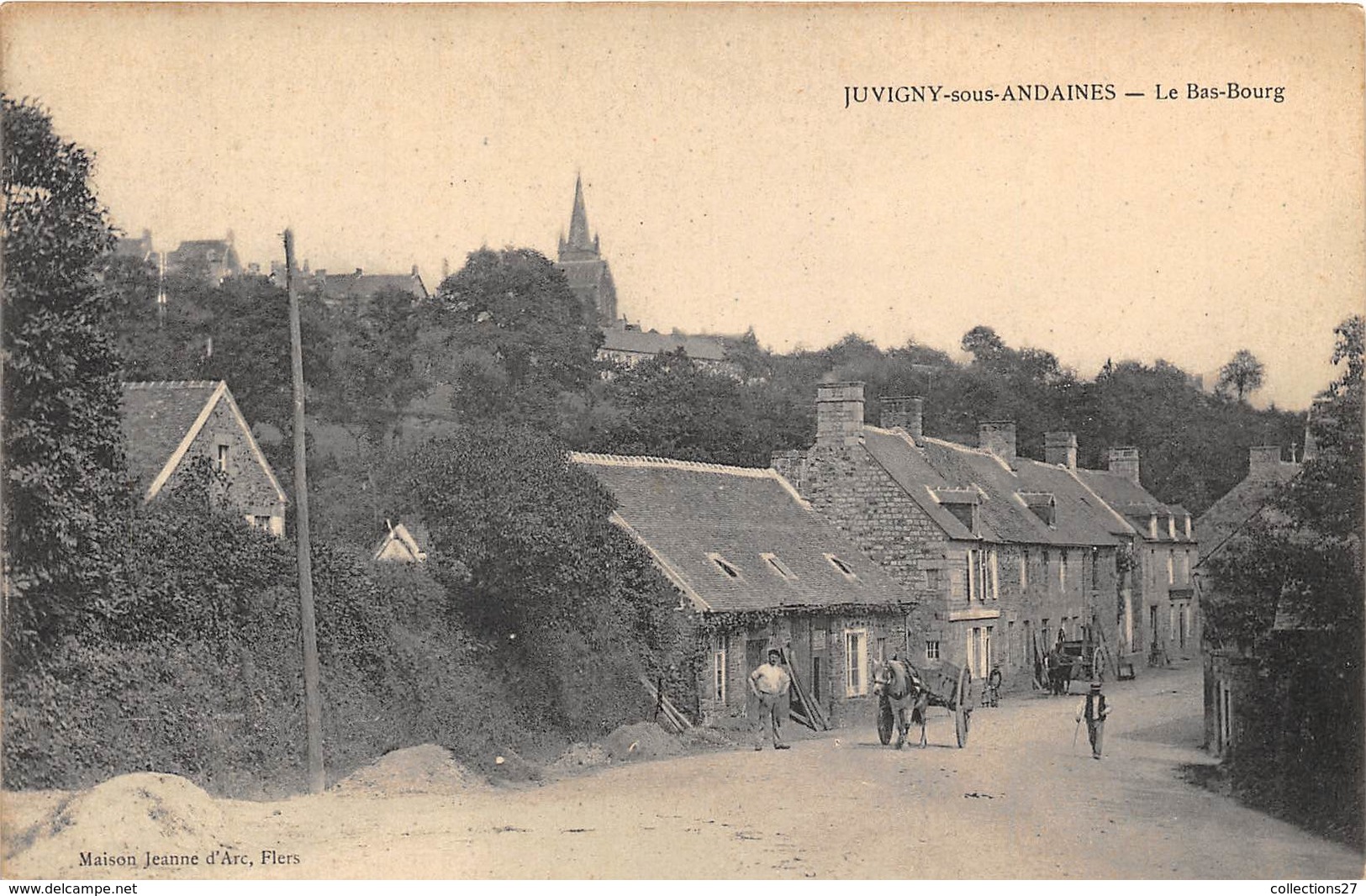 61-JUVIGNY-SOUS-ANDAINES- LE BAS-BOURG - Juvigny Sous Andaine