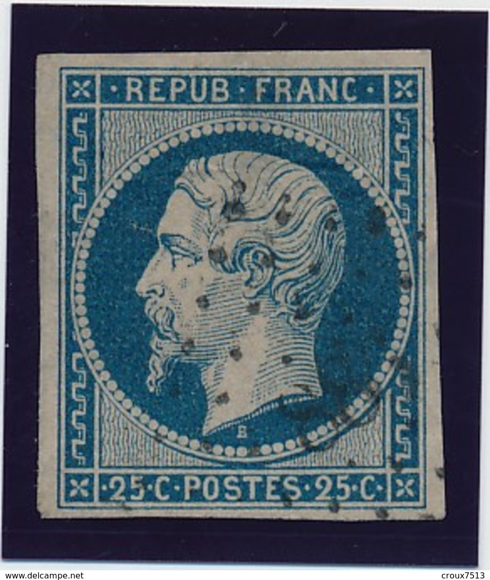 25 C Bleu TB D'aspect. - 1852 Luis-Napoléon