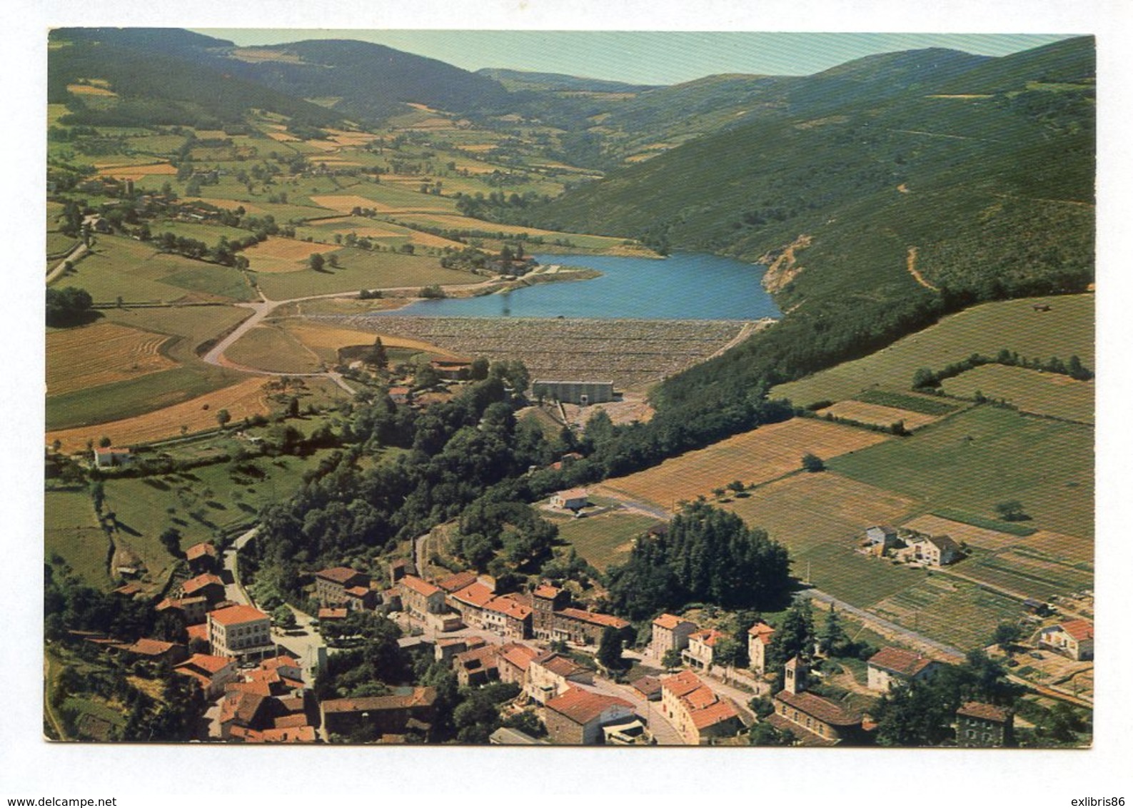 CP 42 LA TERRASSE SUR DORLAY  VUE AERIENNE .. REF 280519 - Autres & Non Classés