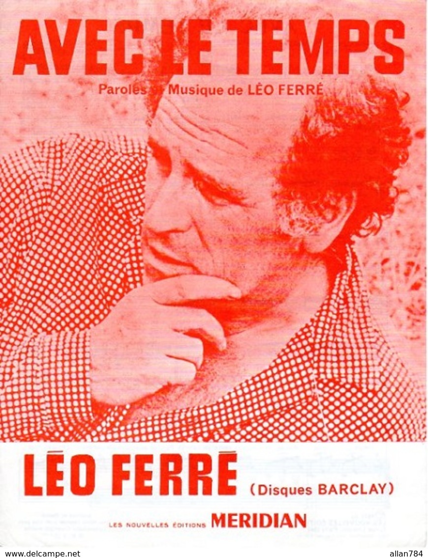 LEO FERRE - AVEC LE TEMPS - 1971 - EXCELLENT ETAT PROCHE DU NEUF - - Autres & Non Classés