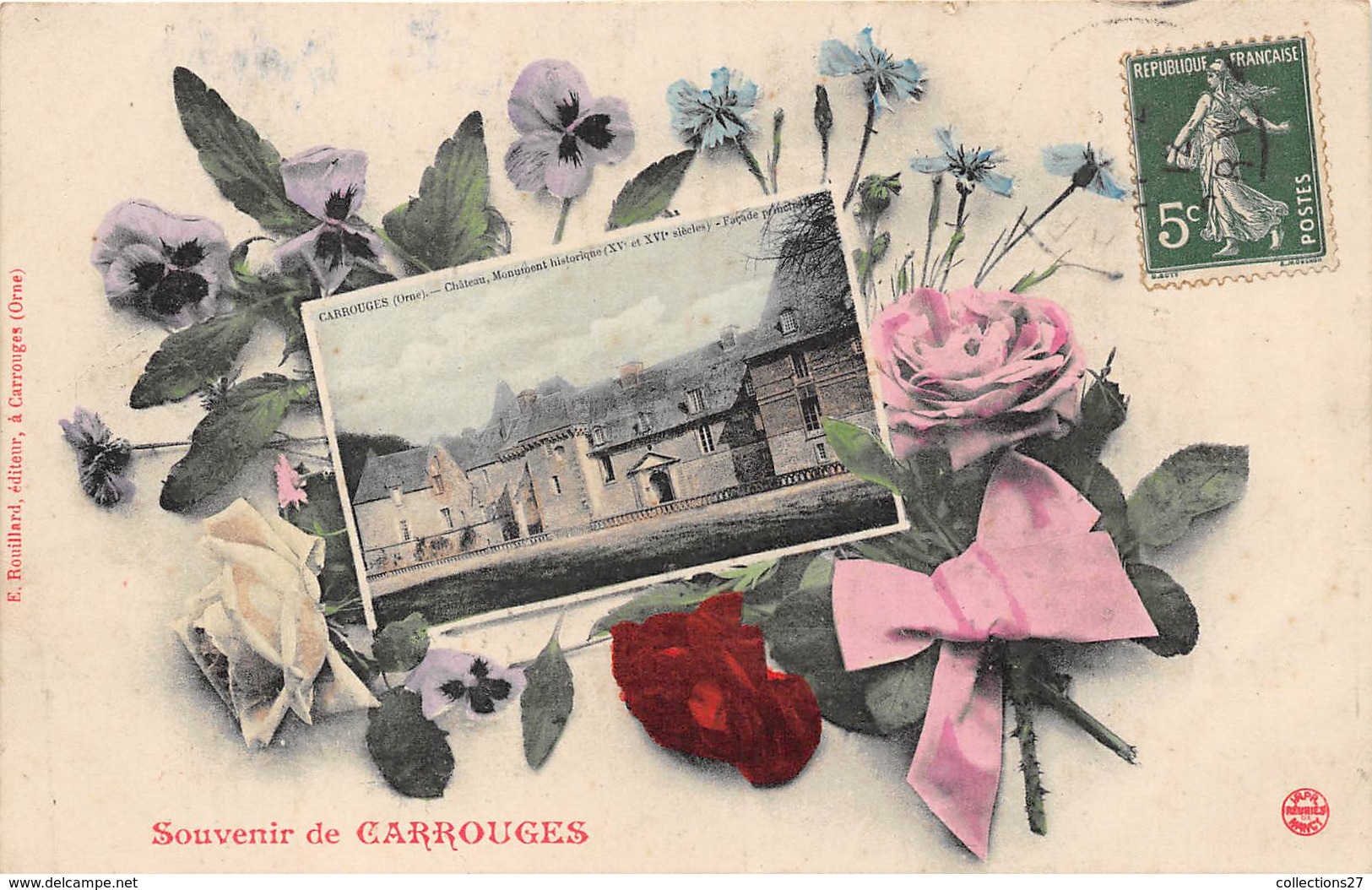 61-CARROUGES- SOUVENIR - Carrouges