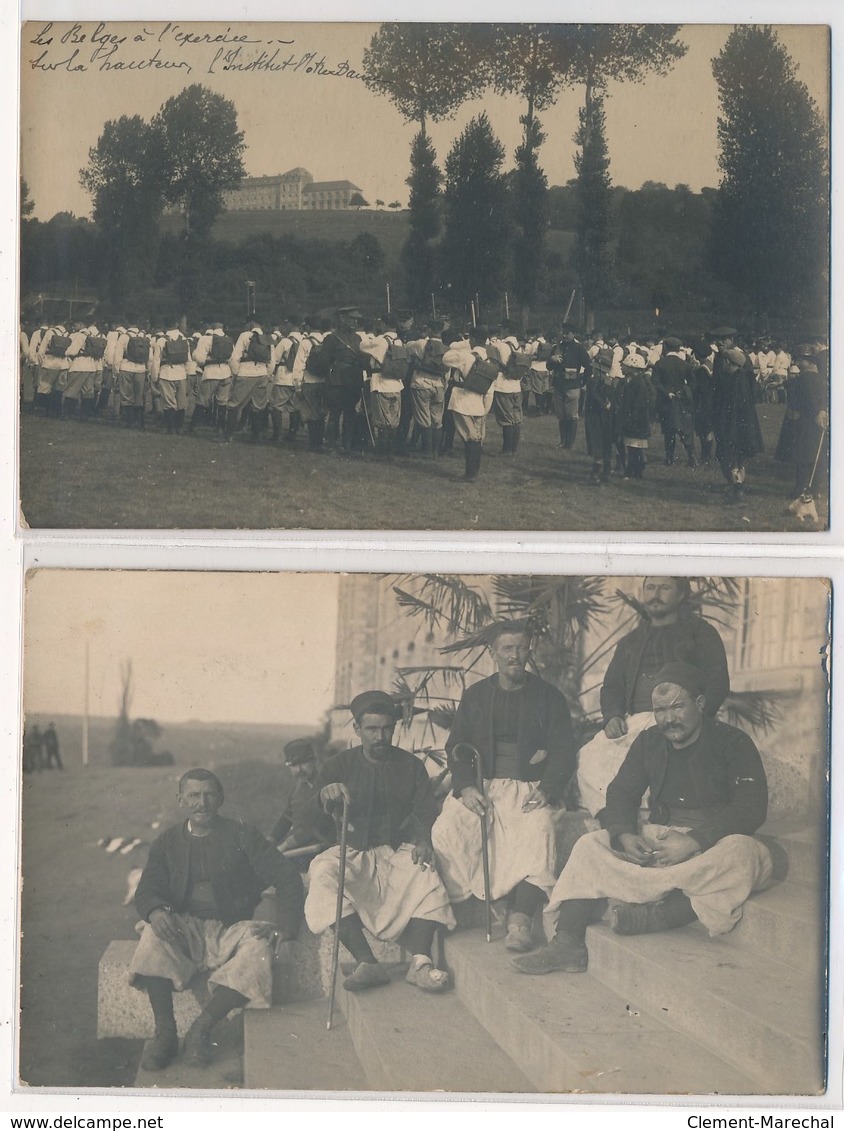 AVRANCHES : 2CPA, Militaire, Institut Notre Dame - Tres Bon Etat - Avranches