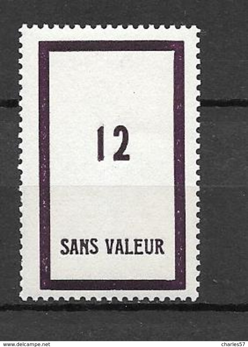 FRANCE FICTIF N°F108**  Mnh   Sans Charnière - Fictifs