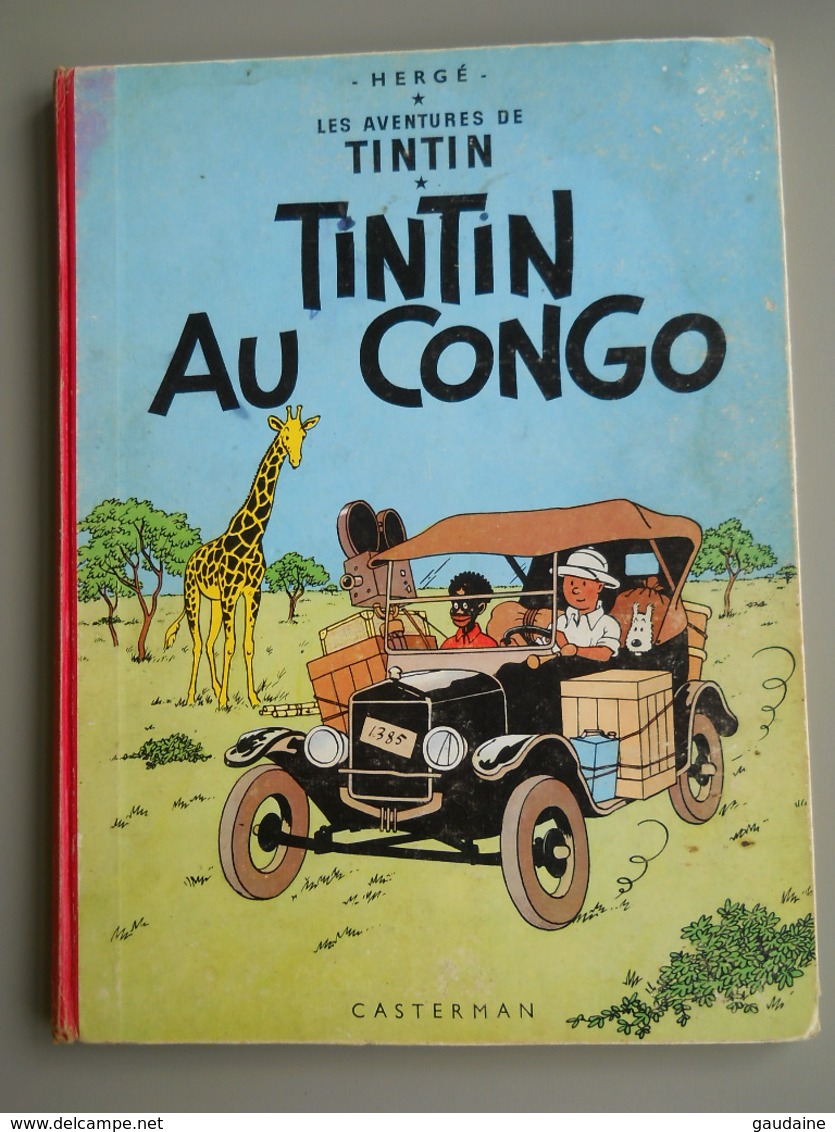 TINTIN AU CONGO – B29 - Edition 1960 - Tintin