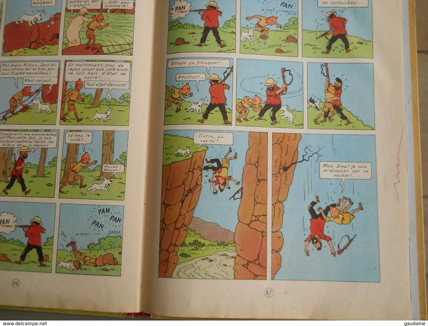 TINTIN AU CONGO – B29 - Edition 1960