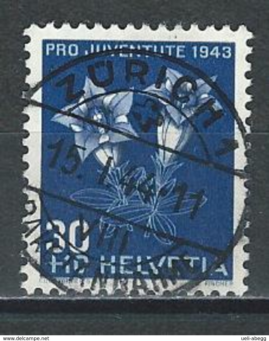 SBK J108, Mi 427 O Zürich 1 Paketannahme - Used Stamps