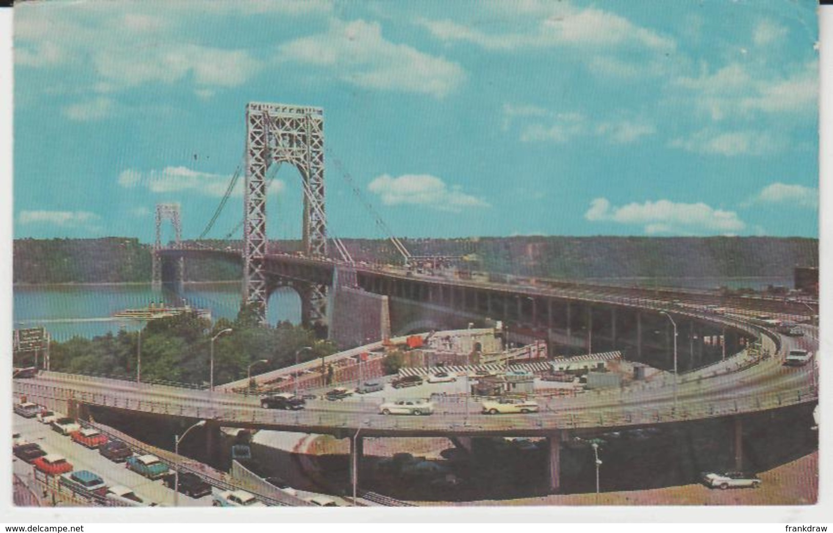 Postcard - George Washington Bridge Card No..dr70333b -  Posted 27th June 1967 Very Good - Unclassified