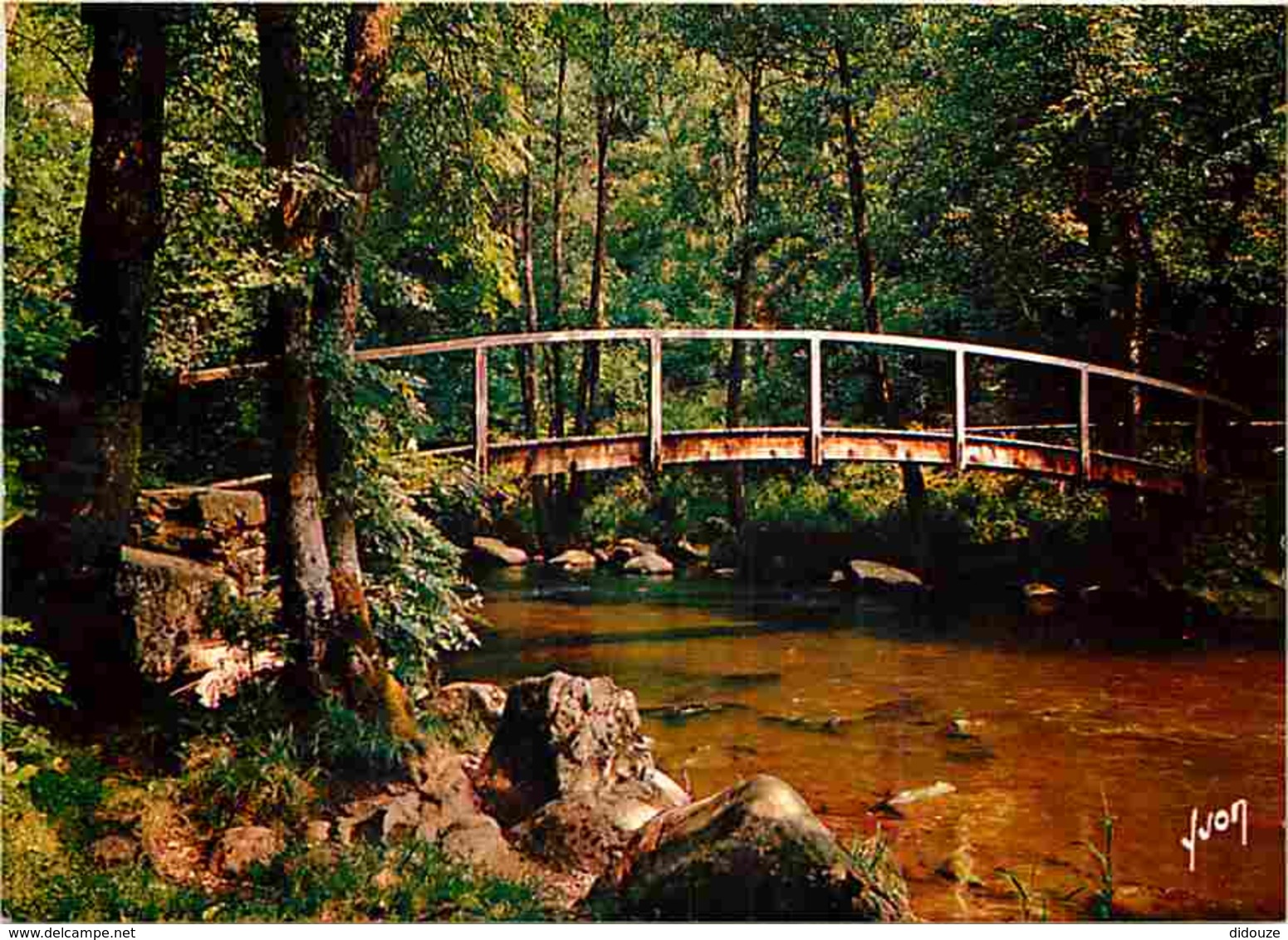 89 - Yonne - Entre Avallon Et Vezelay - Vallée Du Cousin - Pont Des Gardes - Voir Scans Recto-Verso - Autres & Non Classés