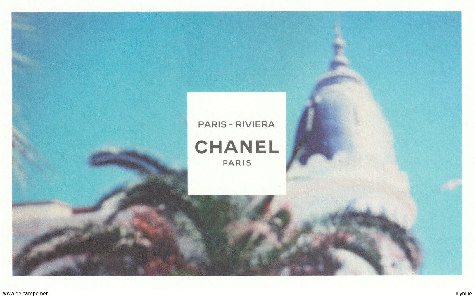 Les EAUX De CHANEL **Paris- Riviera ** Format Carte Postale - Modern (from 1961)