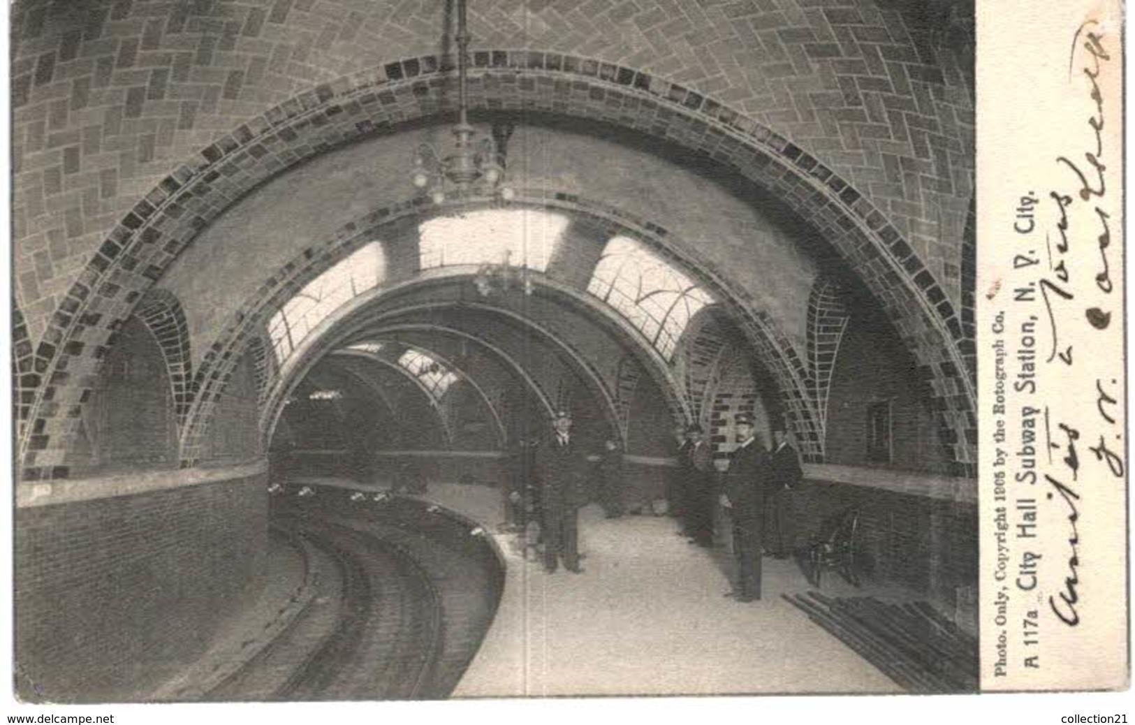 NEW YORK CITY ... CITY HALL SUBWAY STATION - Transports