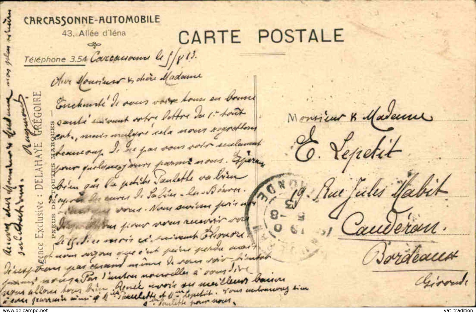 FRANCE - Carte Postale - Carcassonne - Ateliers électro-mécaniques De Carcassonne - Automobile - L 30074 - Carcassonne