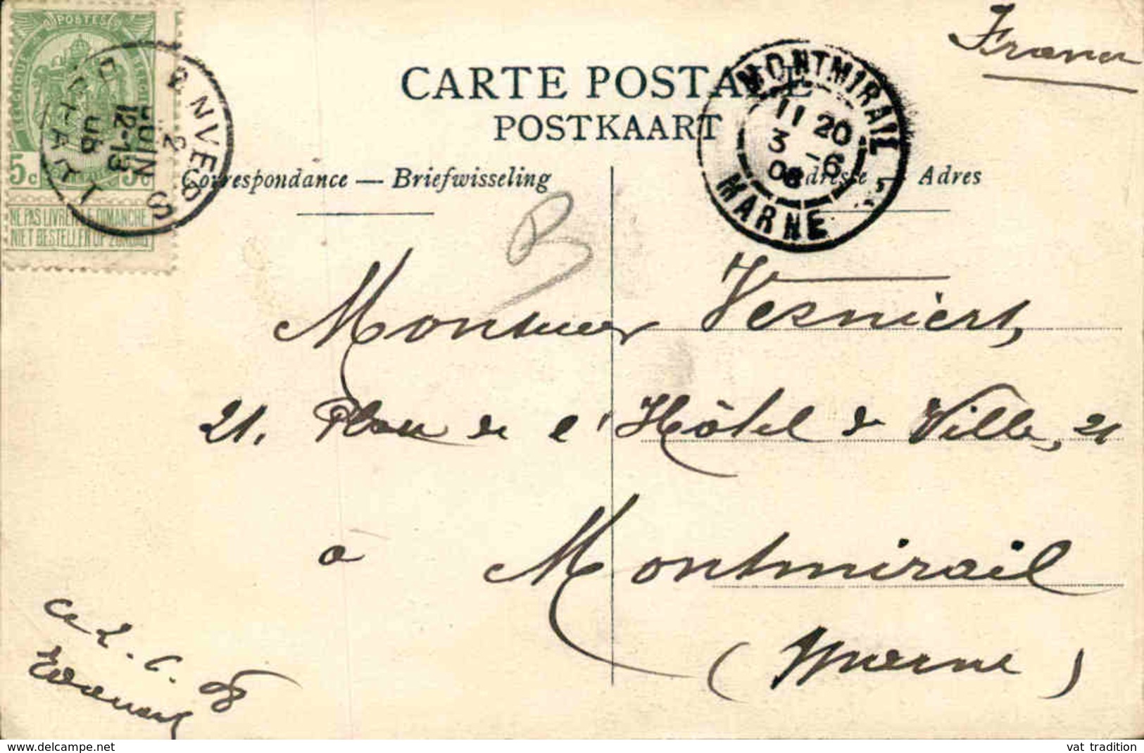 BELGIQUE - Carte Postale  - Kontich - Accident Ferroviaire En 1908 - Les Blessés Soignés Sur Place - L 30345 - Kontich