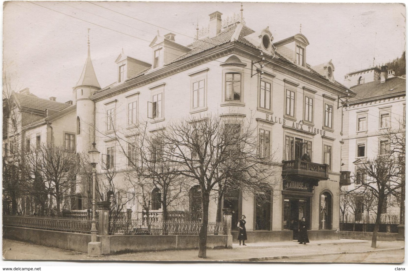 FLEURIER NE 1910 "Halle Aux Tissus" Av. De La Gare 7 - Fleurier