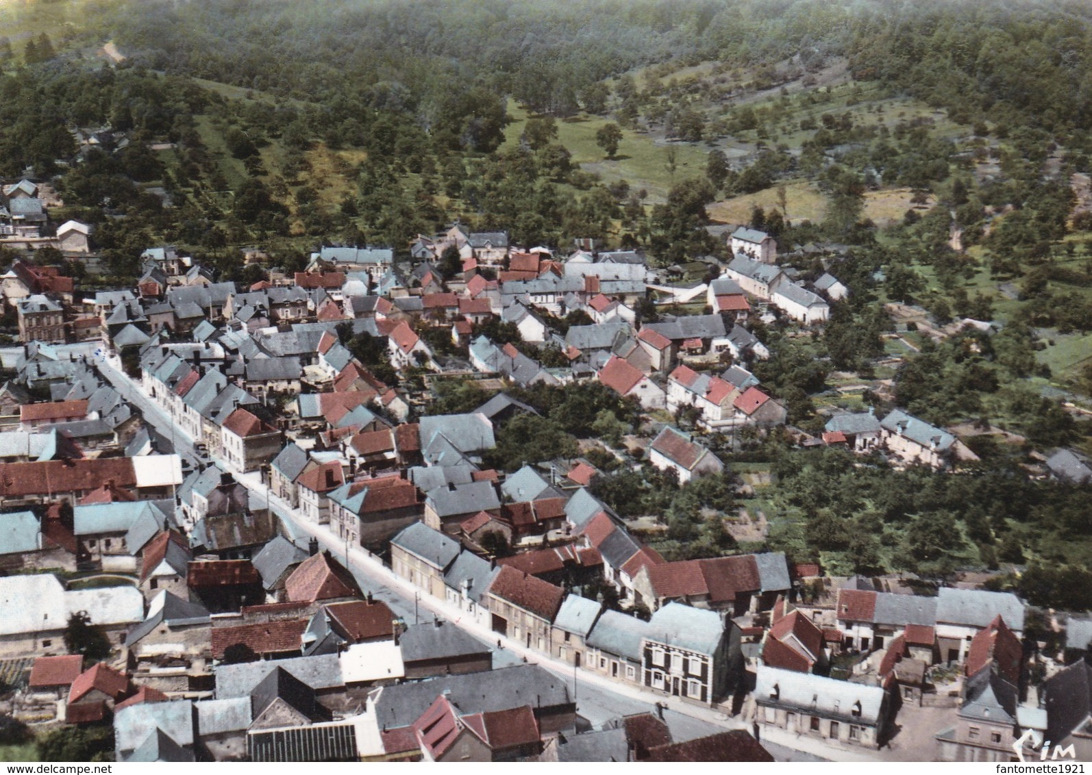 ST ERME VUE AERIENNE GRANDE RUE (chloé11) - Autres & Non Classés