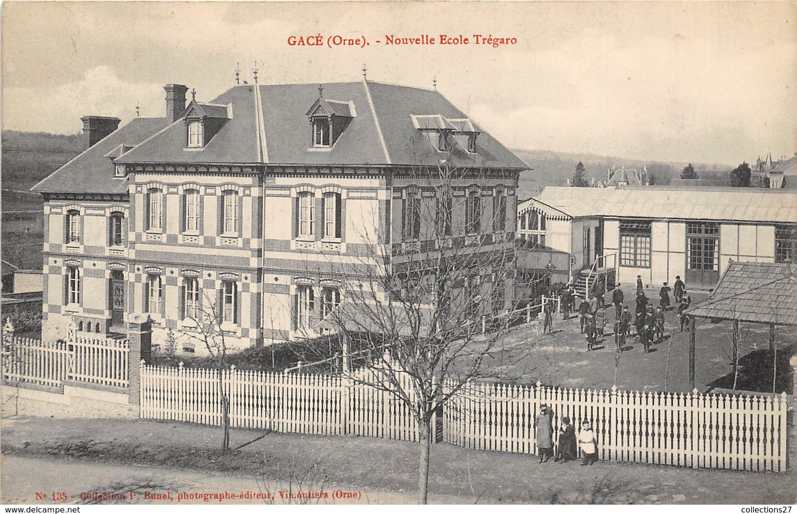 61-GACE-NOUVELLE ECOLE TREGARO - Gace