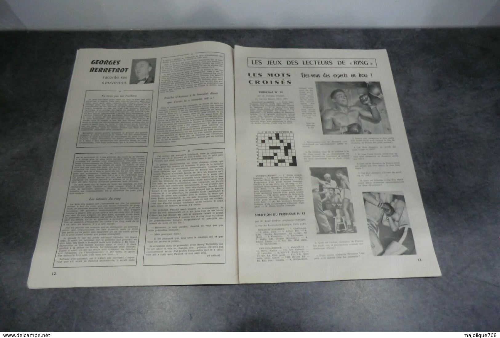 L'officiel International Du RING Février 1958 N°109 - 10° Année - - Bücher