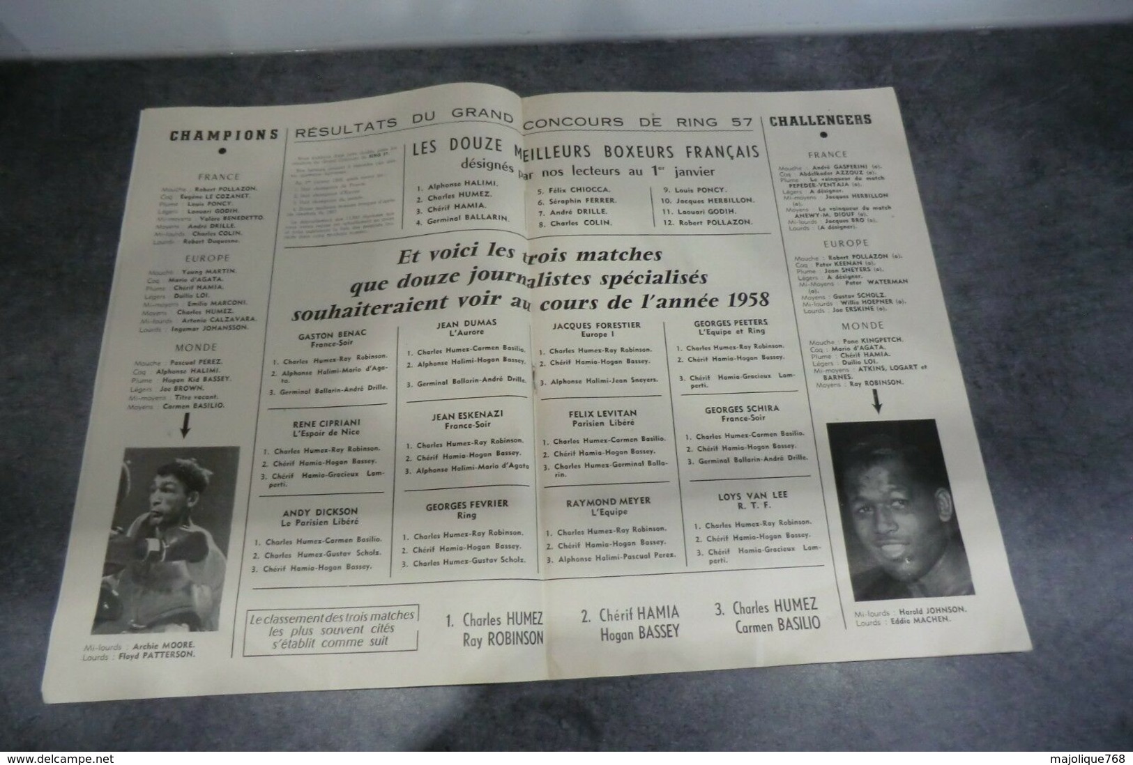 L'officiel International Du RING Février 1958 N°109 - 10° Année - - Bücher