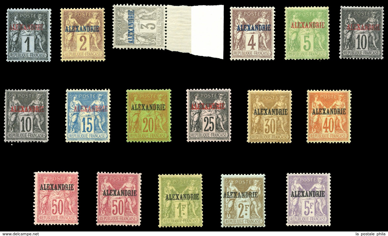 * N°1/18, Série Complète De 18 Valeurs. SUP (certificat)  Qualité: *  Cote: 880 Euros - Unused Stamps