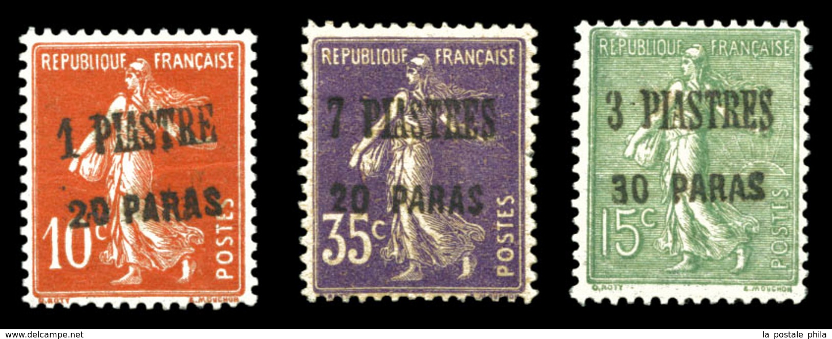 * N°38/40, Série De 1923, Les 3 Valeurs TB  Qualité: *  Cote: 150 Euros - Neufs