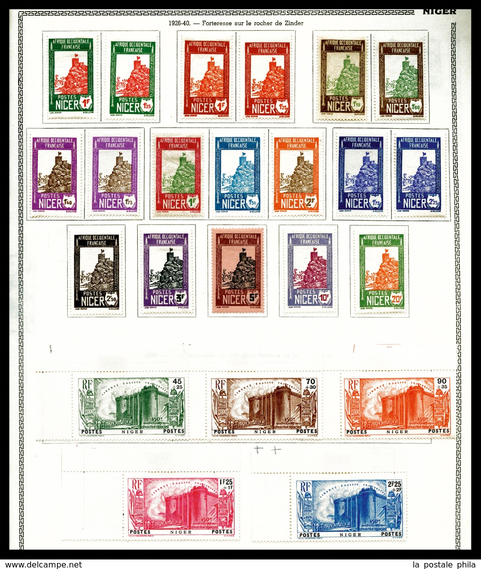 * POSTE. PA, 1921/1944: Collection Complète. TTB  Qualité: *  Cote: 300 Euros - Neufs