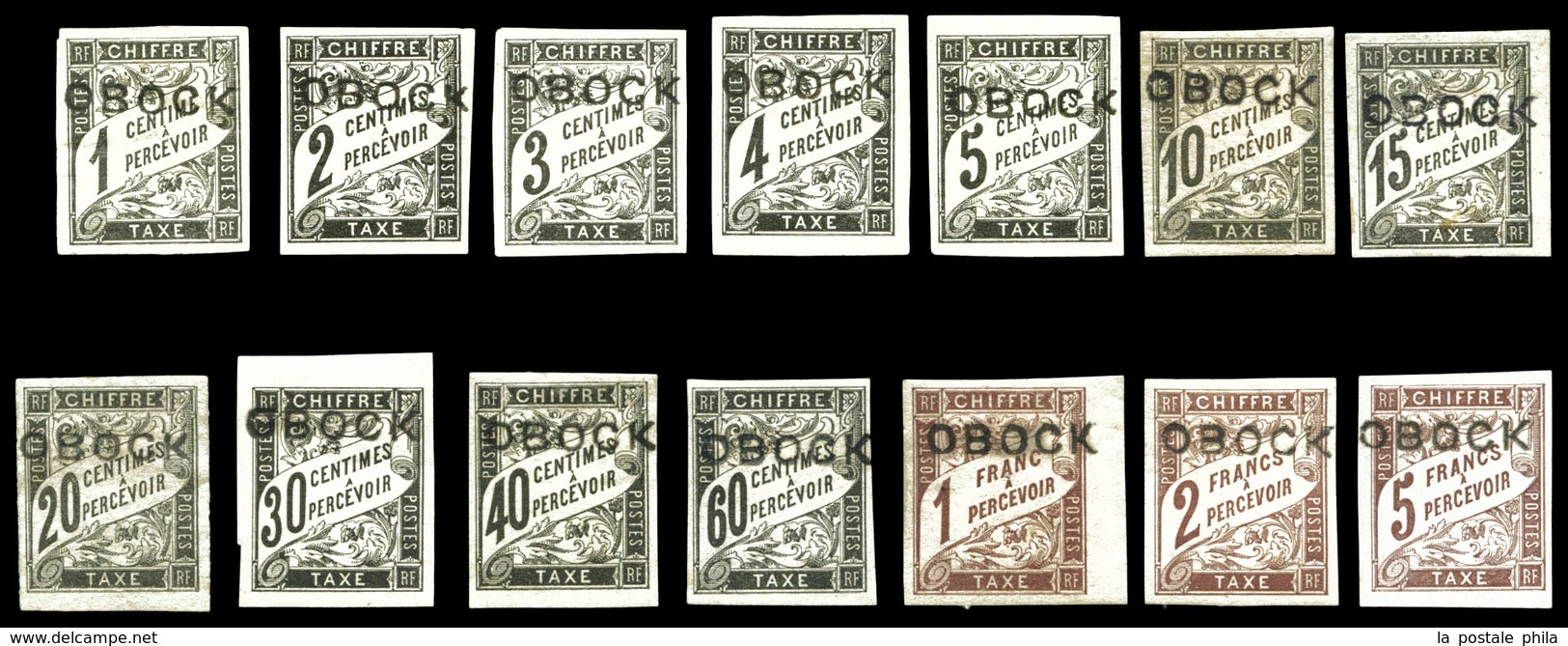 * N°5/18, Série Complète De 1892 Complète, (N°5 Et 18 Sg), TTB (certificat)  Qualité: *  Cote: 1731 Euros - Neufs