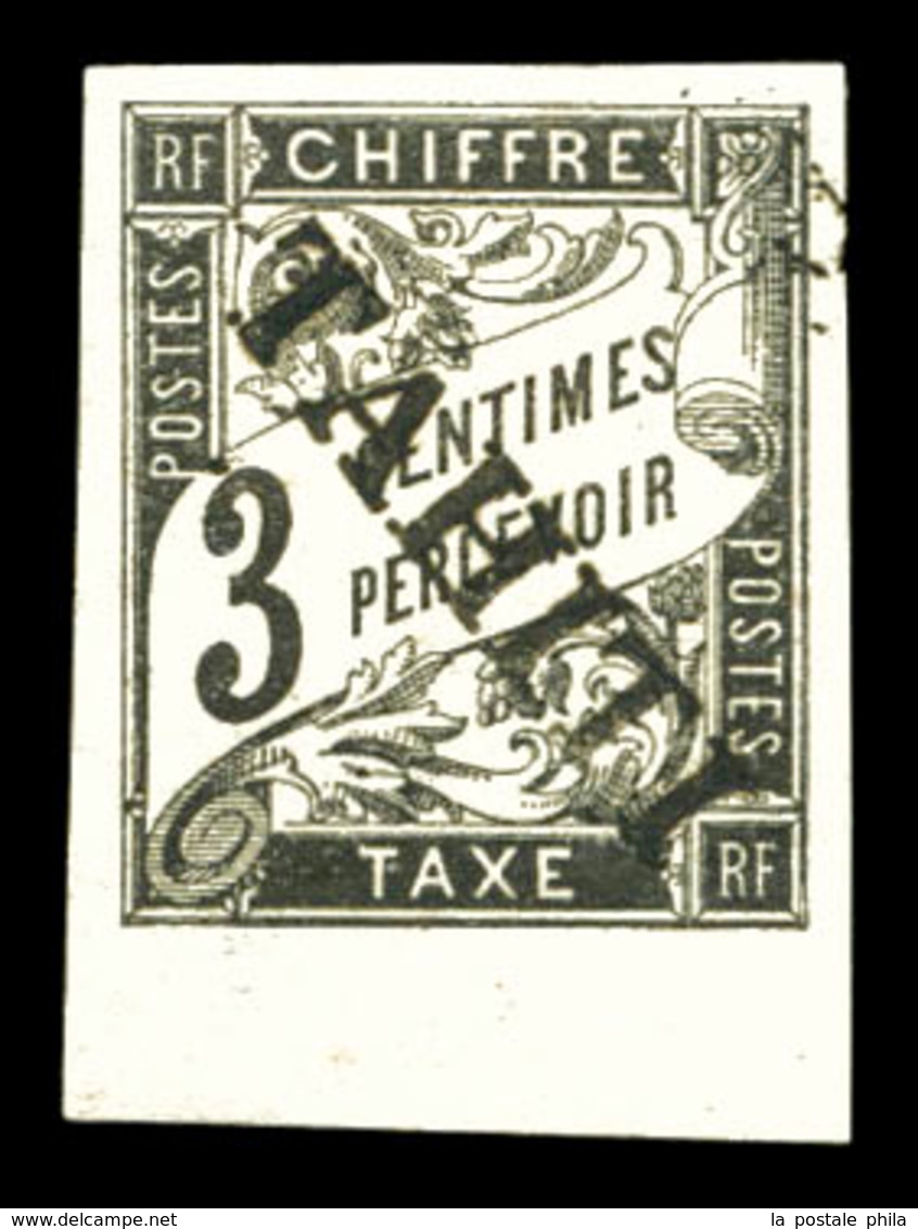* N°3, 3c Noir De 1893 (tirage 100 Exemplaires) Bdf, TTB (signé Marquelet/certificat)  Qualité: *  Cote: 530 Euros - Oblitérés