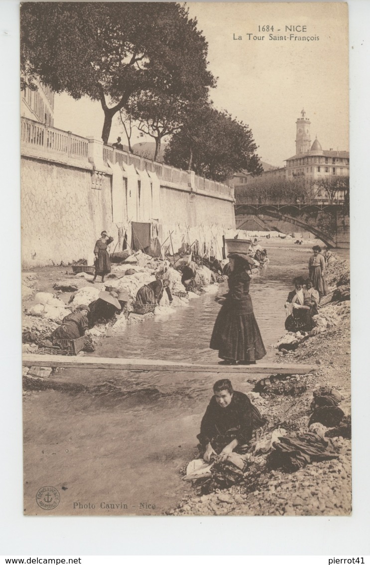 NICE - La Tour Saint François (lavandières ) - Autres & Non Classés