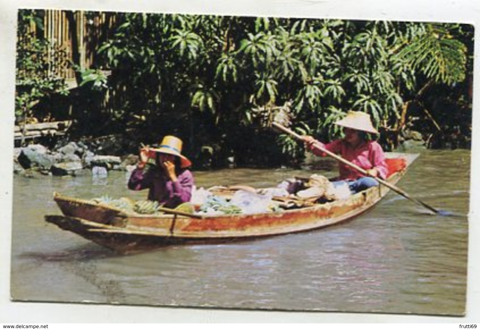 THAILAND AK 350637 Thai Boat-vendors - Tailandia