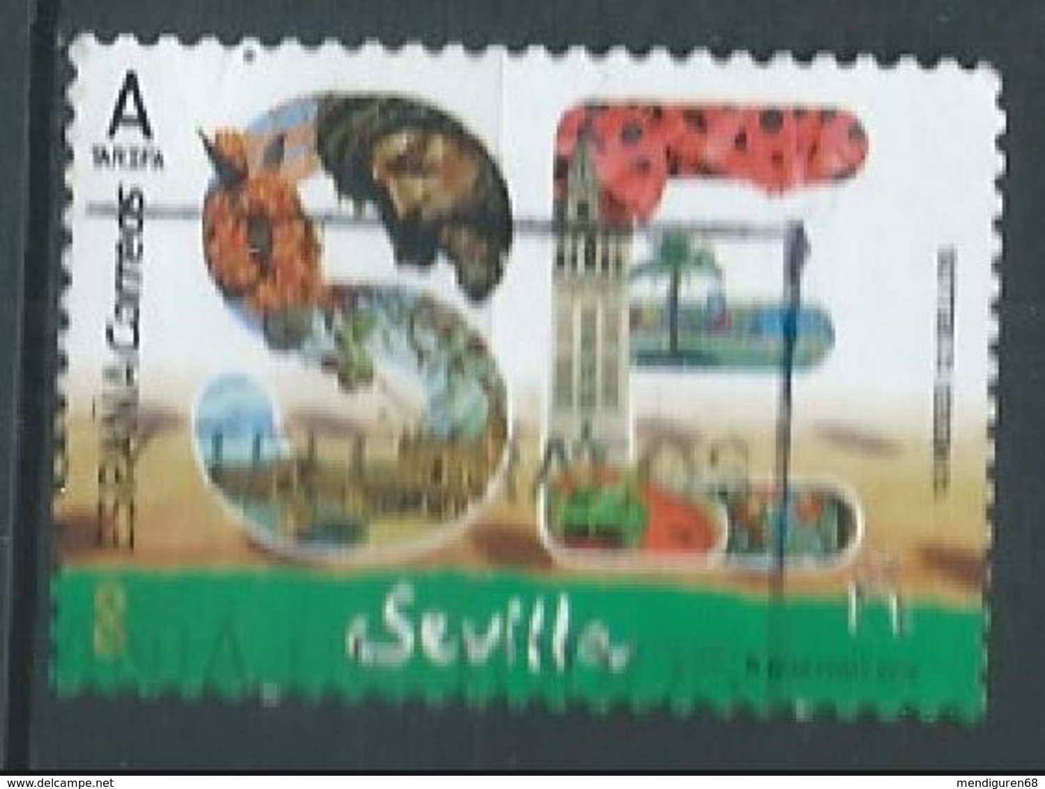 ESPAGNE SPANIEN SPAIN ESPAÑA 2018 12 MONTHS 12 STAMPS 12 MESES, 12 SELLOS. SEVILLA USED ED 5195 MI 5296 YT 5001 - Usados