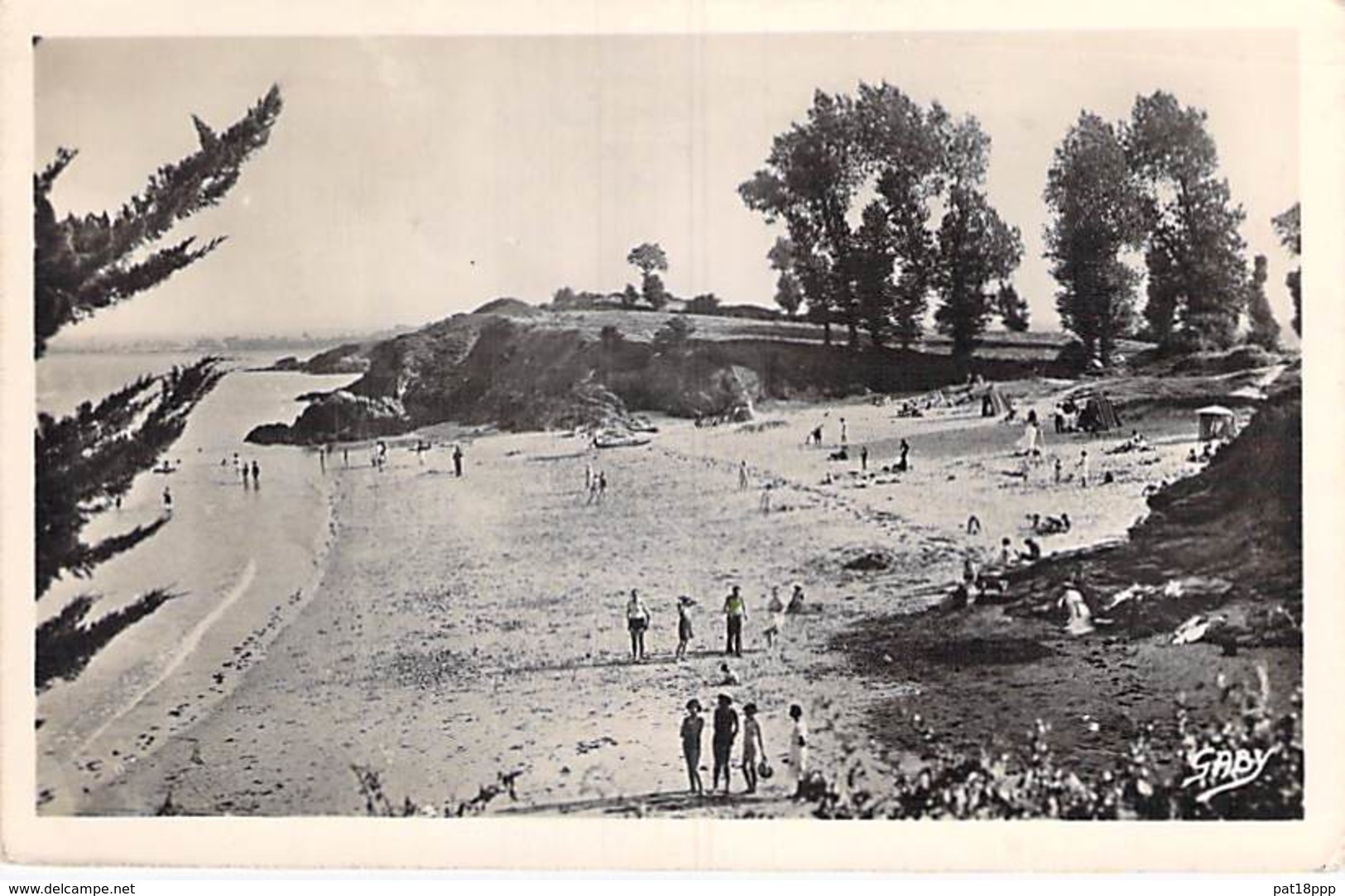 22 - SAINT JACUT DE LA MER : Plage De La Pissotte - CPSM Photo Noir Et Blanc Format CPA - Côtes D'Armor - Saint-Jacut-de-la-Mer